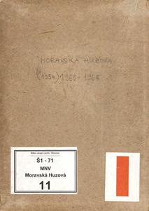 Kronika obce Moravská Huzová 1960-1964